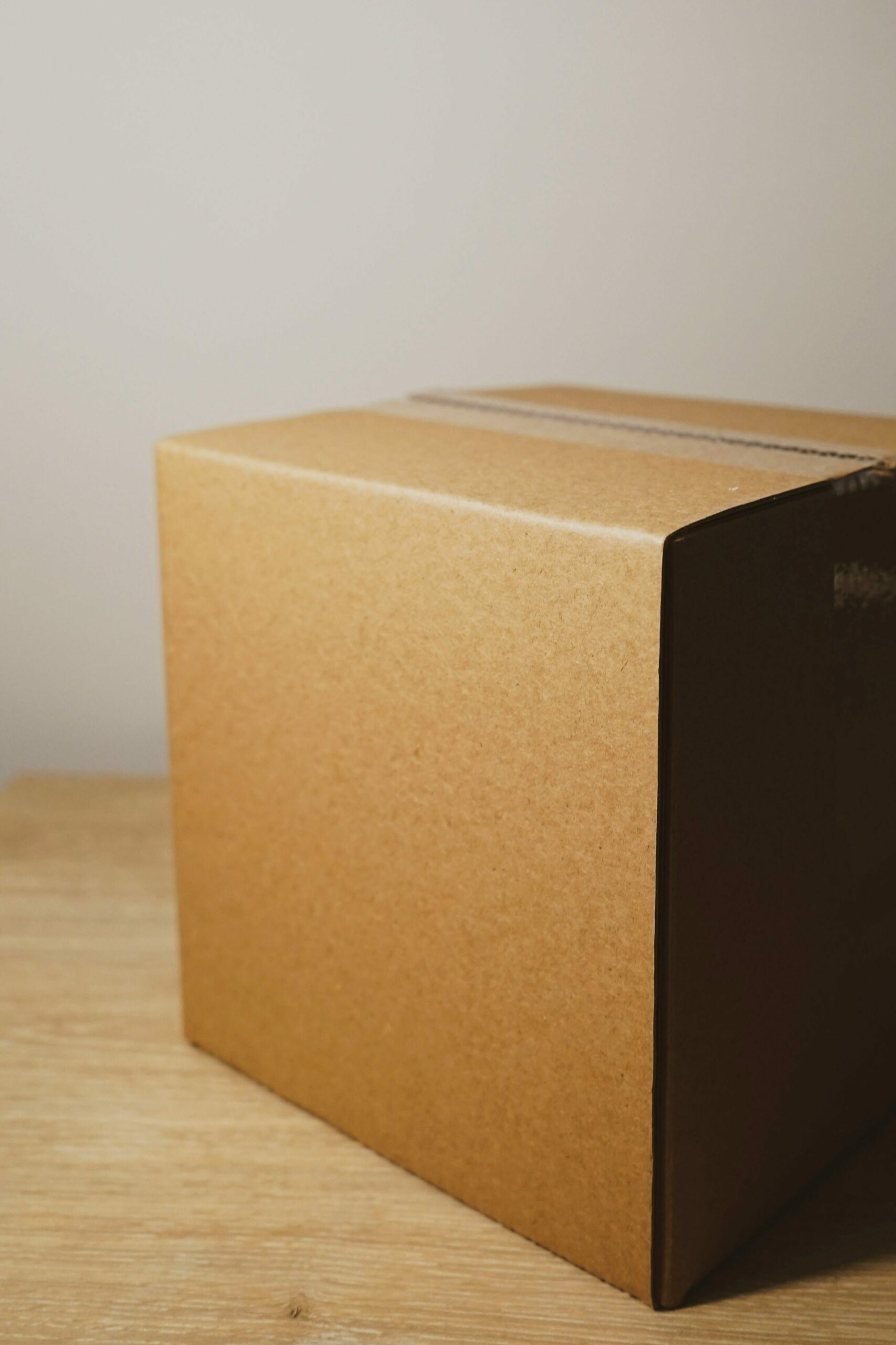 box sitting on floor